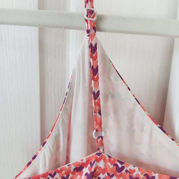 GAP Women's Pink Coral Heart Drapy Camisole Size M - Picture 5 of 12